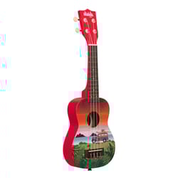 Kala Brand Music Co Ukadelic Surfari Soprano Ukulele Wood 1 pk