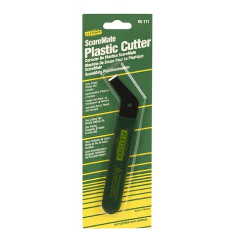 Fletcher-Terry ScoreMate Plastic 4 in. Fixed Blade Cutter Green 1 pk - Ace  Hardware
