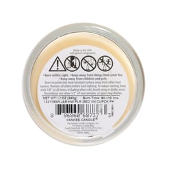 Yankee Candle Yellow Vanilla Cupcake Scent Medium Pillar Candle 12 oz