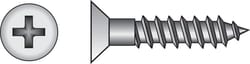 HILLMAN No. 8 Ga. X 1-1/4 in. L Phillips Zinc-Plated Coarse Wood Screws 100 pk