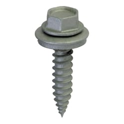 Teks No. 9 X 1-1/2 in. L Hex Hex Washer Head Coarse Roofing Screws