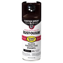 Rust-Oleum Stops Rust 5-in-1 Indoor/Outdoor Gloss Dark Walnut Oil-Based Oil Modified Alkyd Protectiv