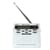 Midland White Noaa Weather Alert Radios Digital Battery Operated Ace Hardware