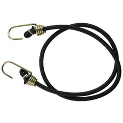 Keeper Black Bungee Cord 40 in. L X 0.374 in. 1 pk