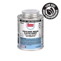 Oatey Rain-R-Shine Blue Cement For PVC 8 oz