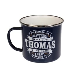 Top Guy Thomas 14 oz Multicolored Steel Enamel Coated Mug 1 pk