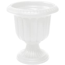 Novelty 14 in. H X 14 in. W X 14 in. D X 14 in. D Resin Classic Urn Urn Planter White