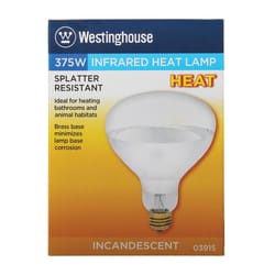 Westinghouse 375 W R40 Reflector Incandescent Bulb E26 (Medium) White 1 pk