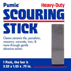 US Pumice Pumie Heavy Duty Scouring Stick For Bath/Toilet 6 in. L 1 pk