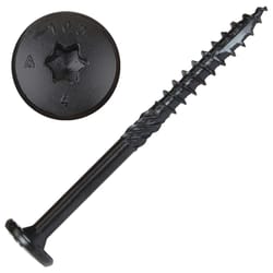 Screw Products, Inc. NOVA #16 in. X 3.5 in. L Star Black Steel Lag Screw 1 pk