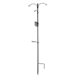 Panacea Birding Basics Wild Bird & Hummingbird 5 lb Steel Bird Feeding Station Kit 3 ports