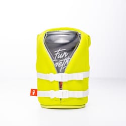 Puffin Drinkwear 12 oz Yellow Polyester Bottle Holder