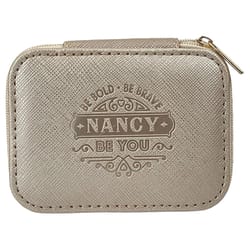 History & Heraldry Be Bold Be Brave Nancy Be You Travel Jewellery Box 1 pk