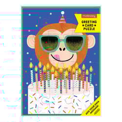 Mudpuppy Greeting Card Puzzle Multicolored 12 pc