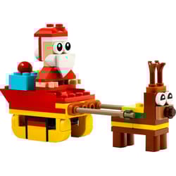 LEGO Recruitment Bags Santa's Sleigh Ride Building Toy Multicolor 73 pc