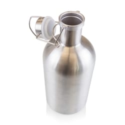 Legacy Stainless 64 oz Silver Steel Growler