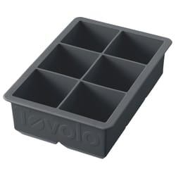 Tovolo Charcoal Silicone Ice Cube Tray