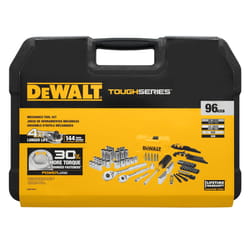 DeWalt ToughSeries 1/4 and 3/8 in. drive Metric/SAE Mechanic's Tool Set 96 pc
