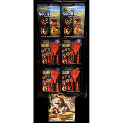 Pumpkin Masters Night and Day Carving & Decorating Kit 1 pk