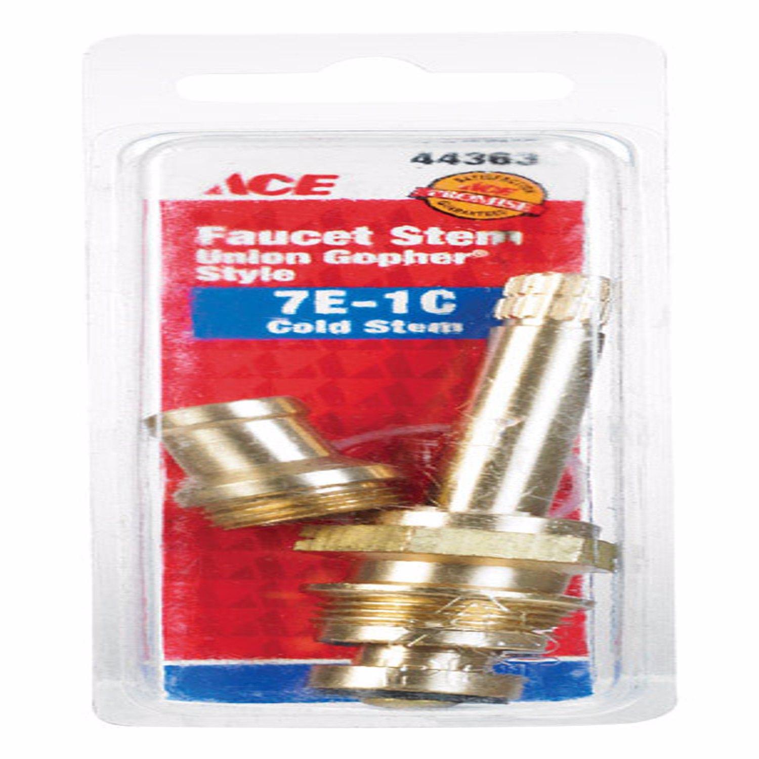 A015364B Ace 7E-1C Cold Faucet Stem For Union Brass sku A015364B