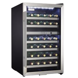 Danby 4 ft³ Black/Silver Stainless Steel Wine Cooler 115 W
