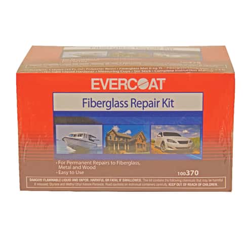 Evercoat Marine Fiberglass Repair Kit for Fiberglass, Metal & Wood - 10 Fl  Oz