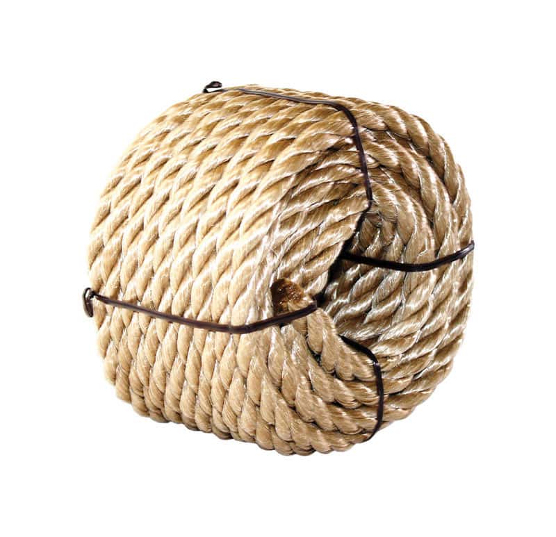 Ace 1/2 in. D X 50 ft. L Brown Twisted Poly Rope Ace 1/2 in. D X 50 ft. L Brown Twisted Poly Rope