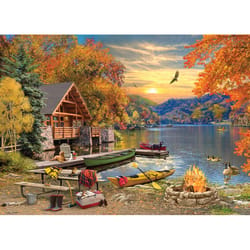 Cobble Hill Lakeside Retreat Jigsaw Puzzle 1000 pc