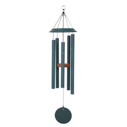 Shenandoah Melodies Green Aluminum 35 in. Wind Chime