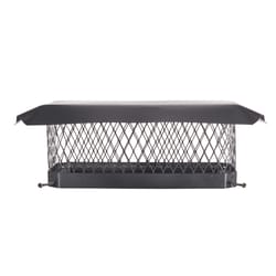 HY-C Shelter various in. Powder Coated Steel Chimney Cap