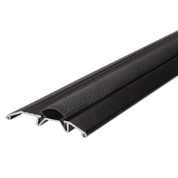 M-D BUILDING PRODUCTS 0.75 in. H X 3.75 in. W X 36 in. L Aluminum/Vinyl Deluxe Low Threshold Brown