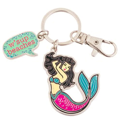 Karma Mermaid Key Chain Metal 1 pk