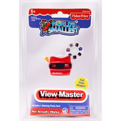 Super Impulse Worlds Smallest Mattel Viewmaster Plastic Red