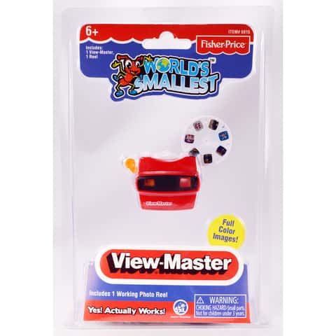 Super Impulse Worlds Smallest Mattel Viewmaster Plastic Red - Ace Hardware