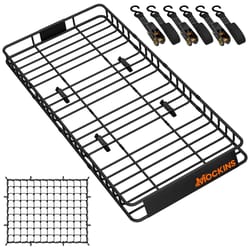 Mockins Black Roof Carrier Rooftop Cargo Carrier Set 1 pk