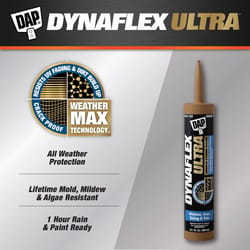 DAP DynaFlex Ultra Cedar Tan Advanced Latex Advanced Siding and Window Waterproof Sealant 10.1 oz