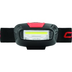 Coast FL13 255 lm Black/Red LED COB Head Lamp AAA Battery
