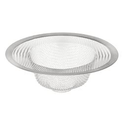 Harold Import Silver Stainless Steel Sink Strainer