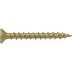 HILLMAN Power Pro No. 6 Ga. X 1-1/4 in. L Star Flat Head Coarse Multi-Material Screws