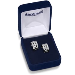 Montana Silversmiths Women's Unpredictable Elegance Crystal Hoop Silver Earrings