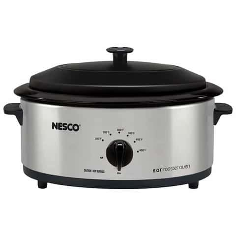 6-Quart Slow Cooker (Red Metallic), Nesco