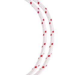 Koch 3/16 in. D X 50 ft. L Red/White Diamond Braided Polyester Rope