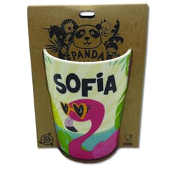 Panda Crew 8.5 oz Multicolored Melamine Sofia Cup 1 pk