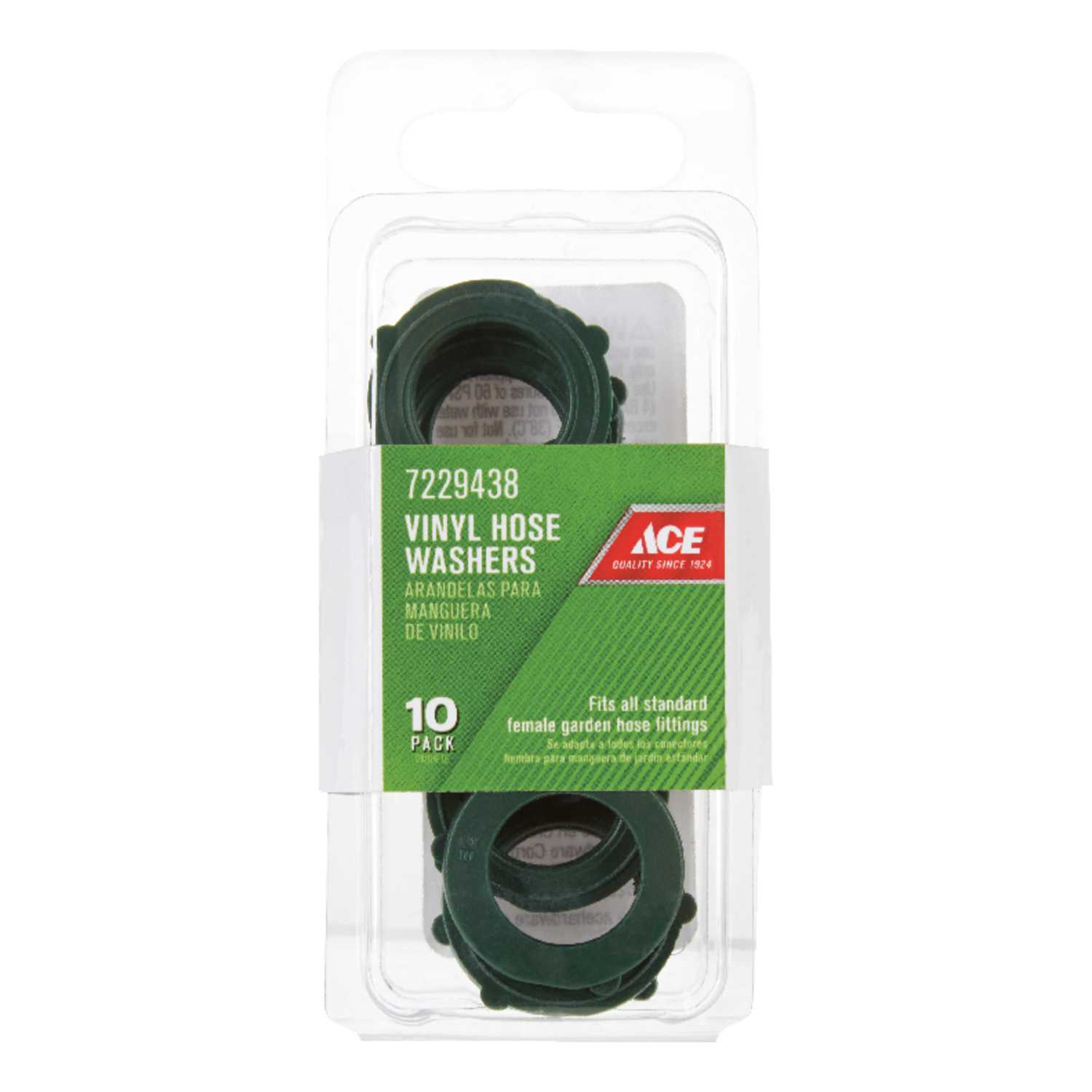 Ace 3/4 in. Vinyl NonThreaded Female Hose Washer Ace Hardware