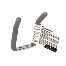 Crawford 2.75 in. L Vinyl Coated Gray Steel Small Tool Holder Hook 5 lb. cap. 1 pk