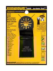 Eazypower Isomax 1-15/16 in. Chrome Vanadium Steel Precision Flush Cut Saw Blade 1 pc