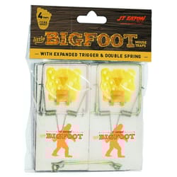 JT Eaton Little Bigfoot Small Snap Trap For Rodents 4 pk