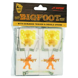 JT Eaton Little Bigfoot Small Snap Trap For Rodents 4 pk