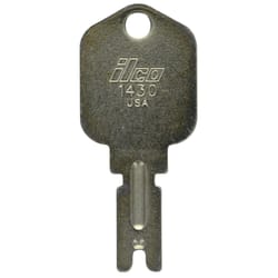 HILLMAN Traditional Key Forklift Key Blank Double