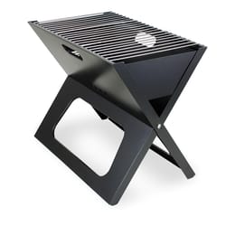 Oniva 11 in. X-Grill BBQ Charcoal Portable Grill Black